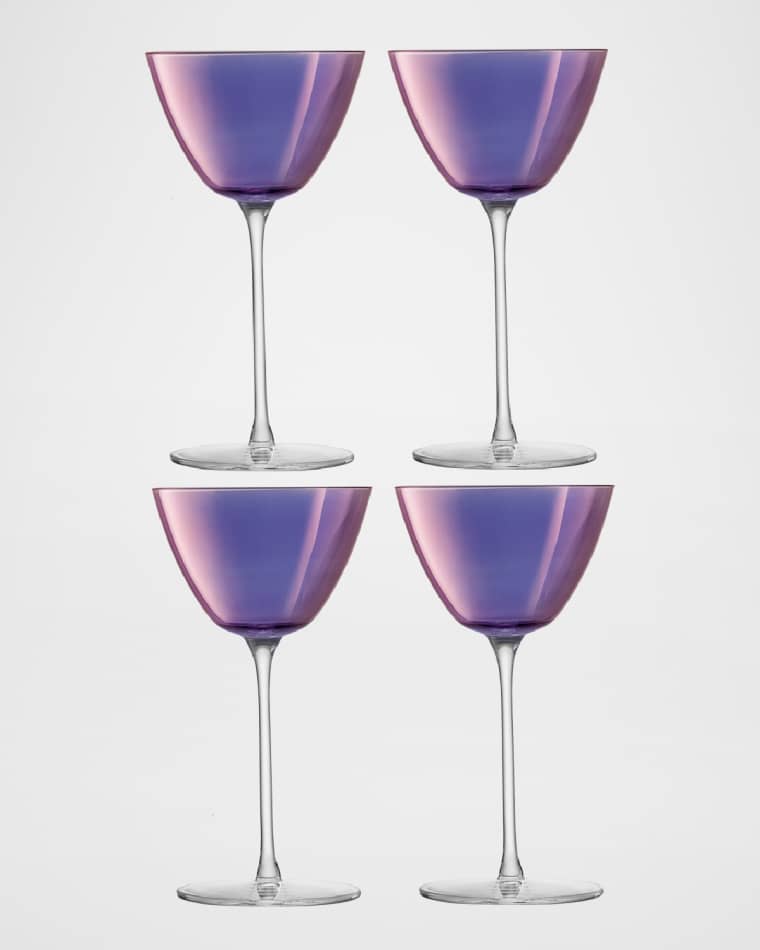 LSA Aurora Martini Glass, Set of 4