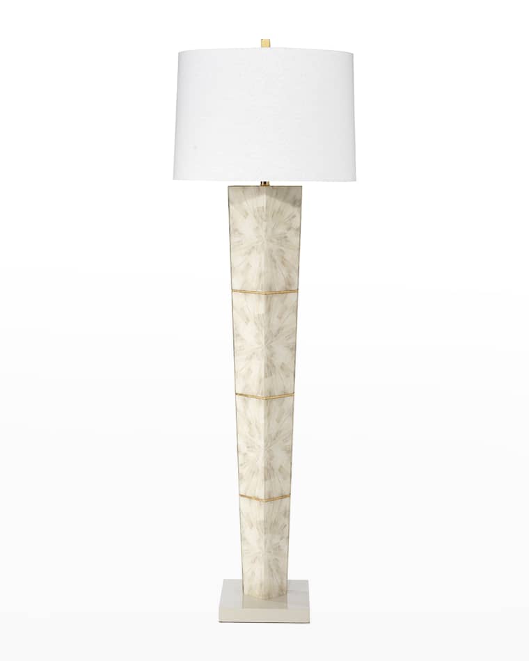 Designer Floor Lamps At Horchow, Mother Of Pearl Tall Floor Lamp