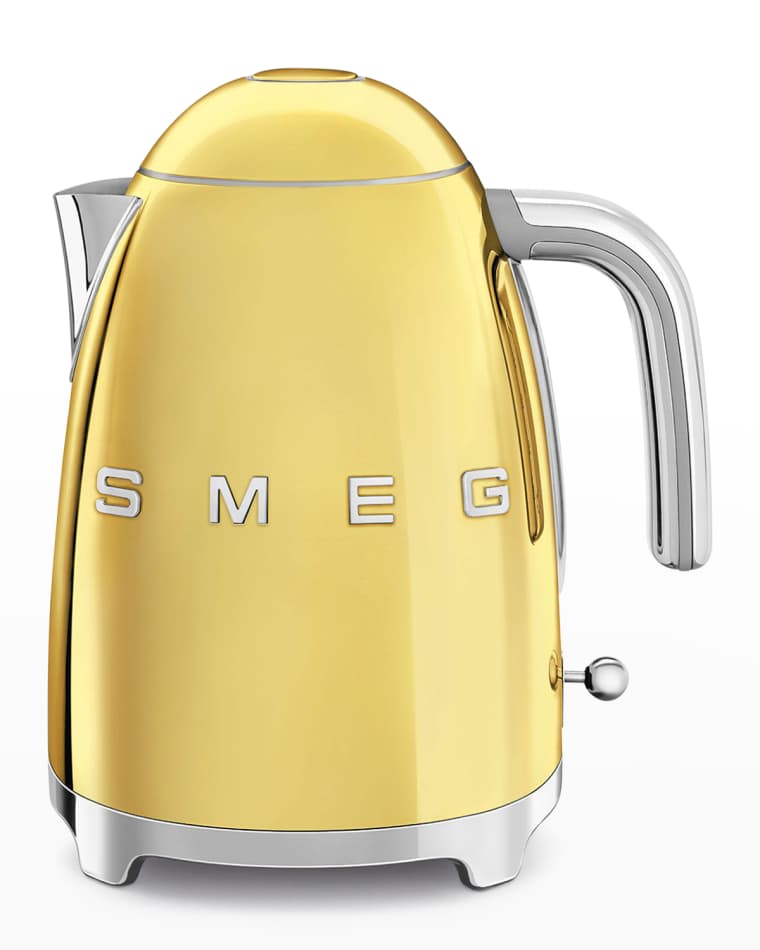 Smeg Retro Electric Kettle, Gold