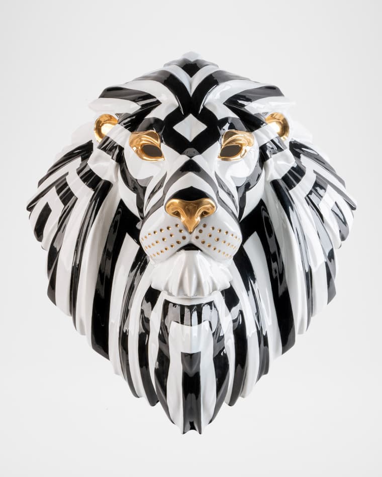 Lladro Lion Mask