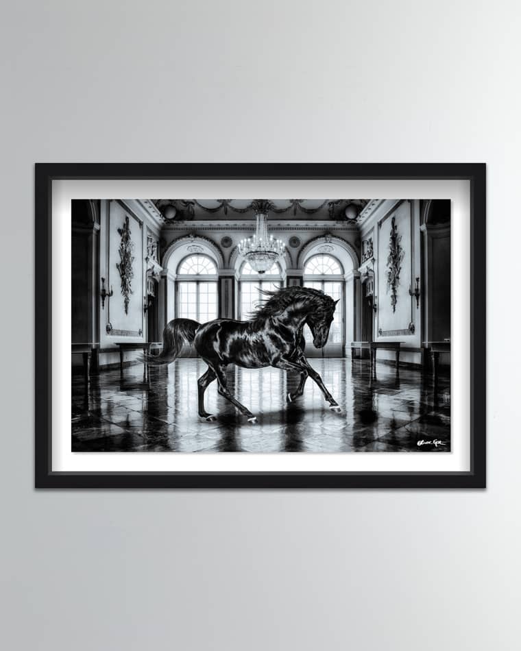 The Oliver Gal Artist Co. "Ballroom Strut" Framed Wall Art Print