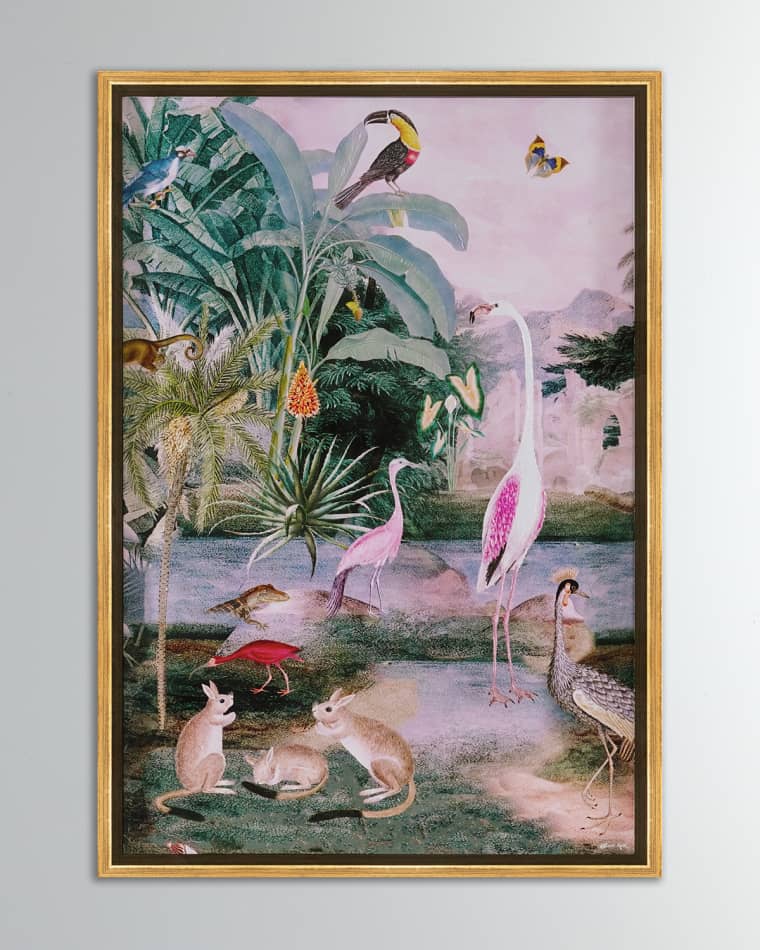 The Oliver Gal Artist Co. "In the Tropics" Giclee on Canvas