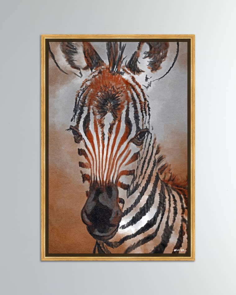 The Oliver Gal Artist Co. Zebra Colt Giclee
