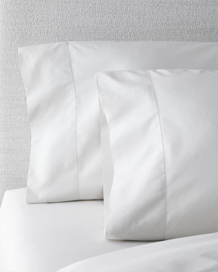 Signoria Firenze Nuvola Percale 600 Thread Count Pillowcases