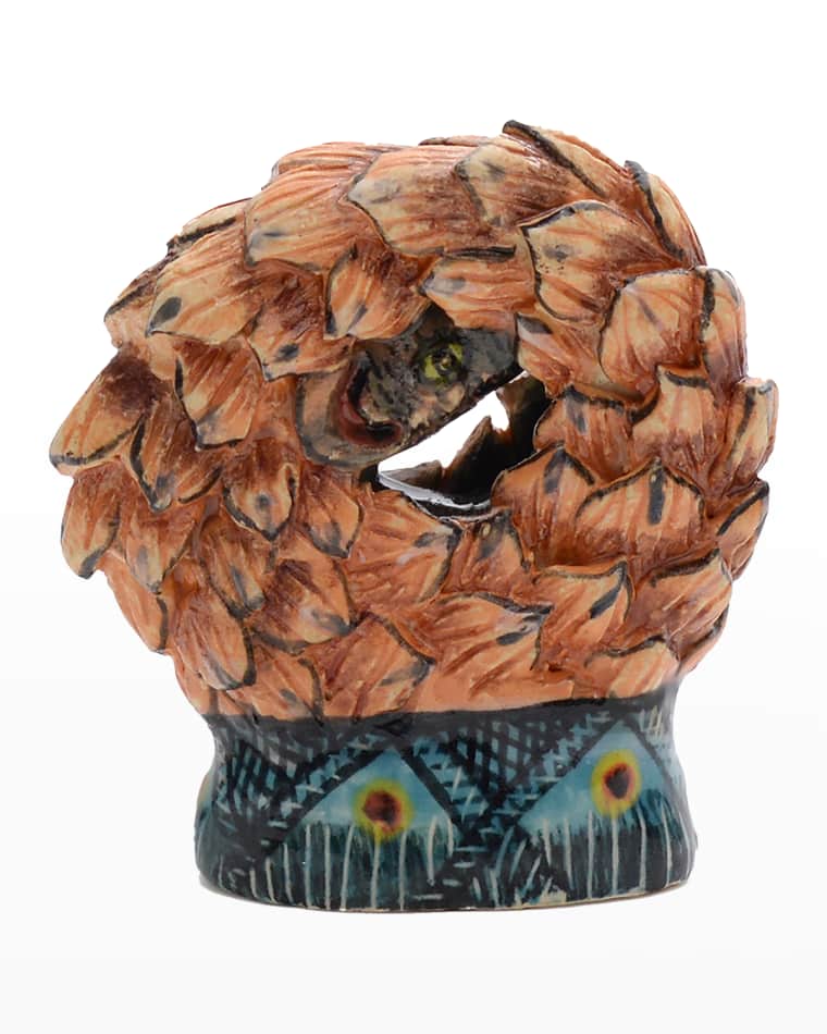 Ardmore Ceramic Art Pangolin Ceramic Sculpture