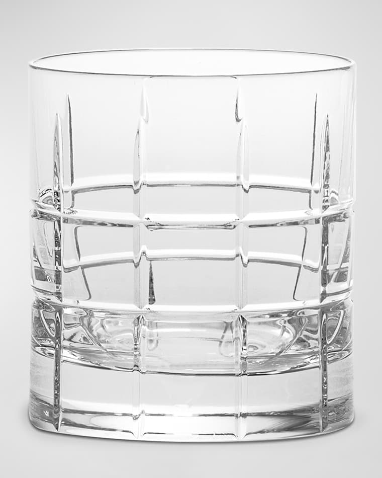 Orrefors Street 8 oz. Old Fashioned Glasses, Set of 4