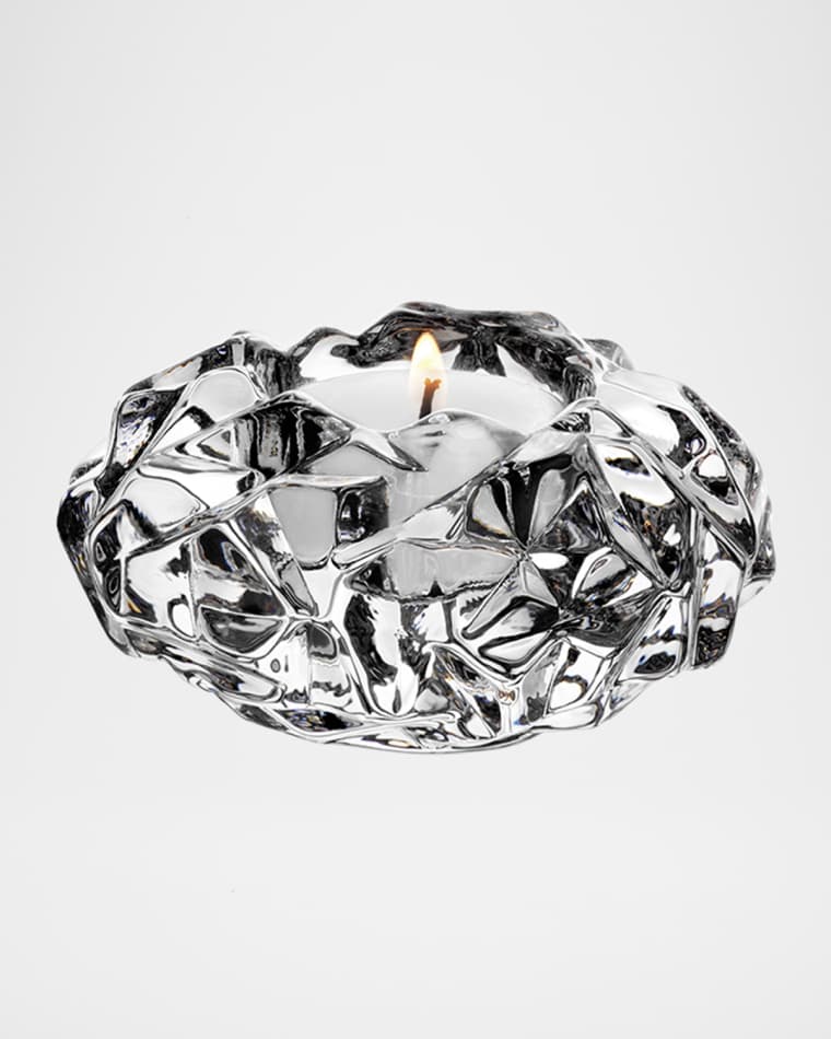 Orrefors Carat Large Votive Candle Holder