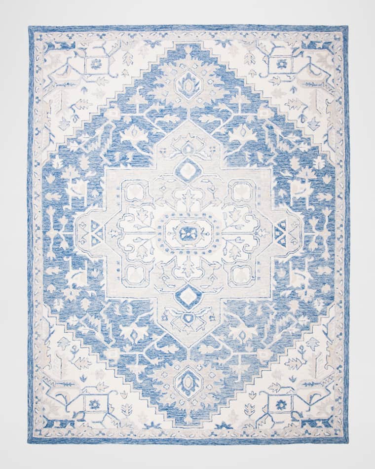 Lauren Ralph Lauren Percy Blue Hand-Woven Rug, 9' x 12' Percy Blue Hand-Woven Rug, 8' x 10' Percy Blue Hand-Woven Rug, 6' x 9'