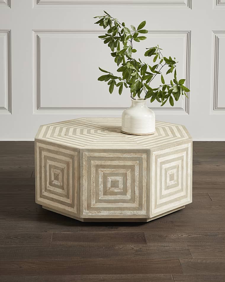 Hooker Furniture Octogonal Cocktail Table
