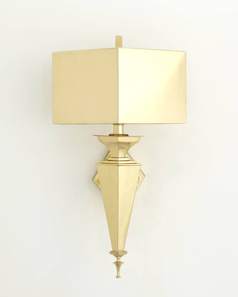Global Views Diamond Sconce
