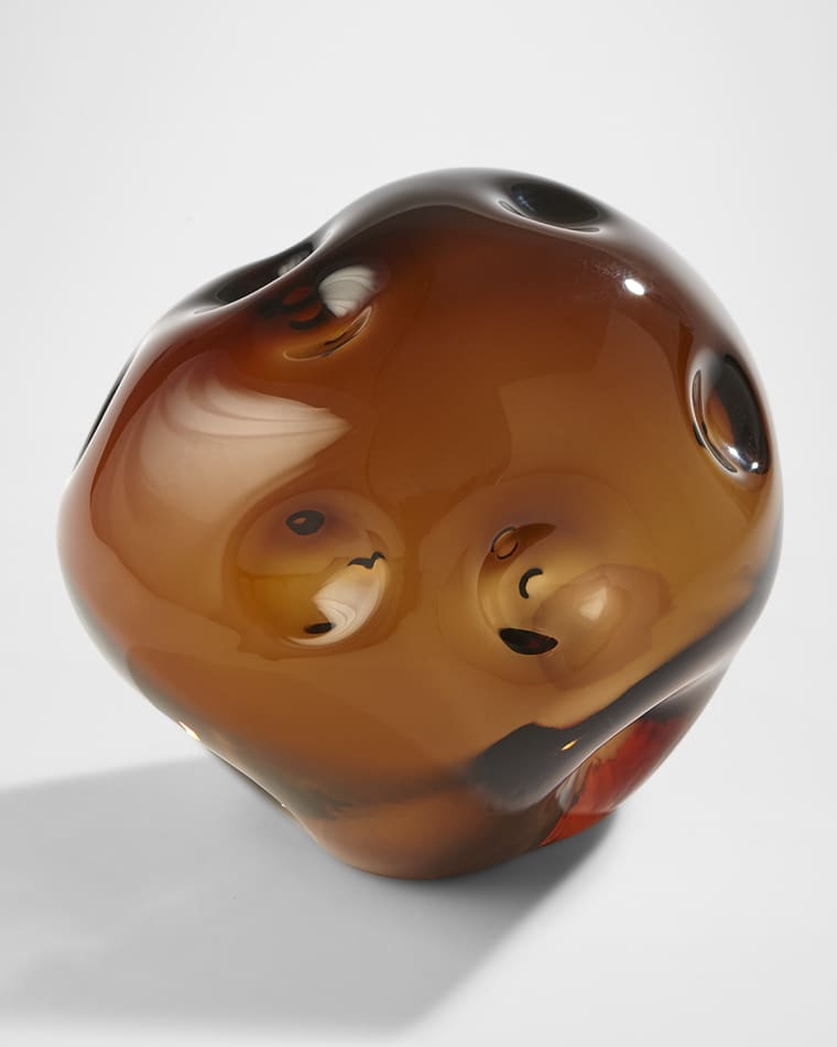 Global Views Dimpled Sphere Decorative Accent