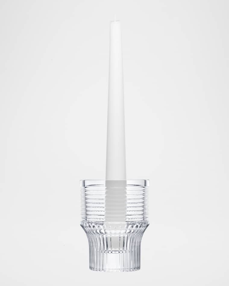 Saint Louis Crystal Cadence Candle Holder