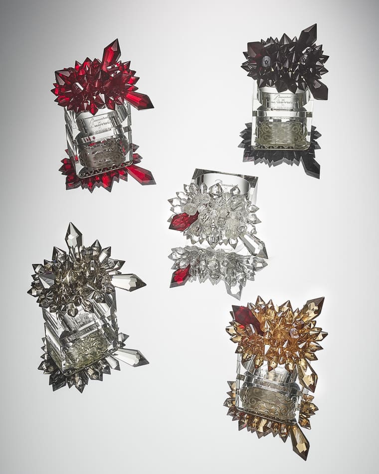 Baccarat x Kim Seybert Zenith Napkin Rings, Set of 4 Zenith Napkin Rings, Set of 4 Zenith Napkin Rings, Set of 4
