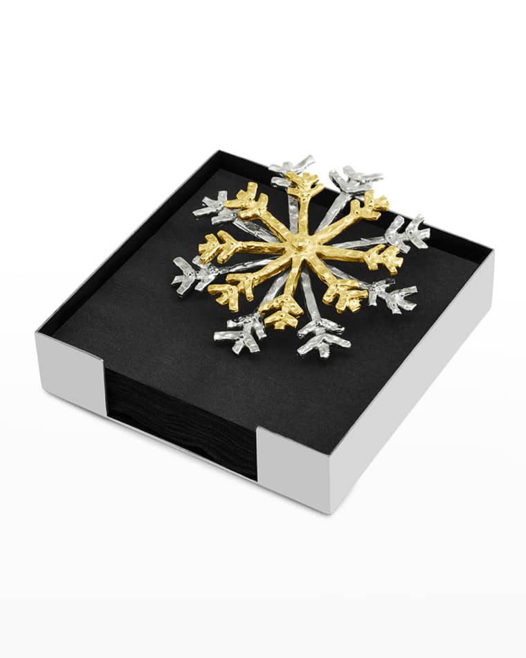 Michael Aram Holiday Snowflake Napkin Holder