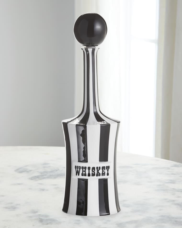 Jonathan Adler Vice Whiskey Decanter , 26.5 oz.