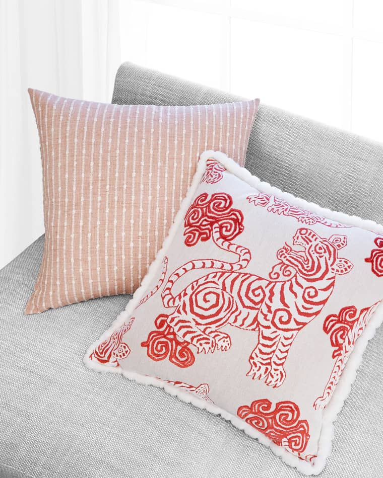 D.V. KAP Home Akbar Pillow, 24" x 24"
