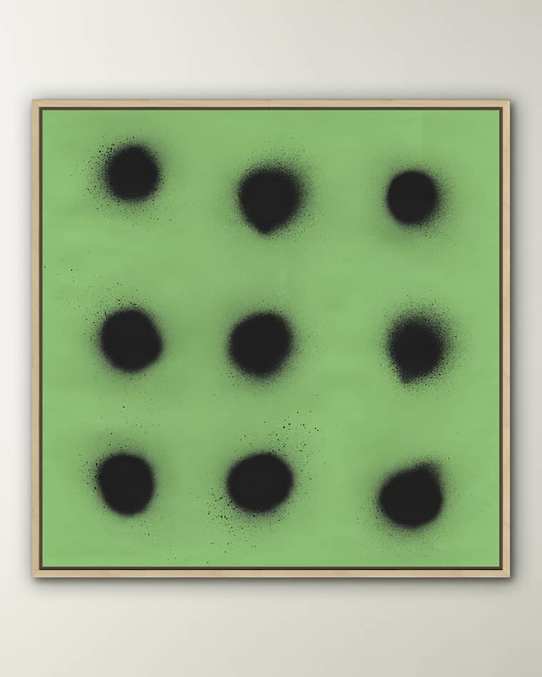 Grand Image Home Spray Dots 1' Digital Print Wall Art by Elisso