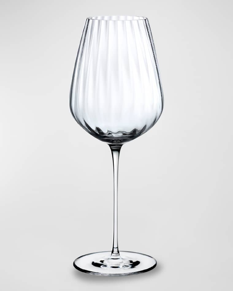 NUDE Round Up Set of 2 White wine glasses