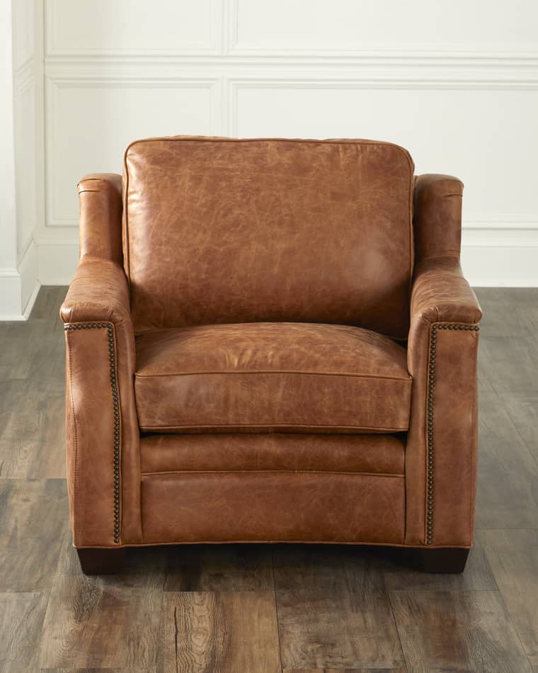 Hooker Furniture Yates Leather Chair