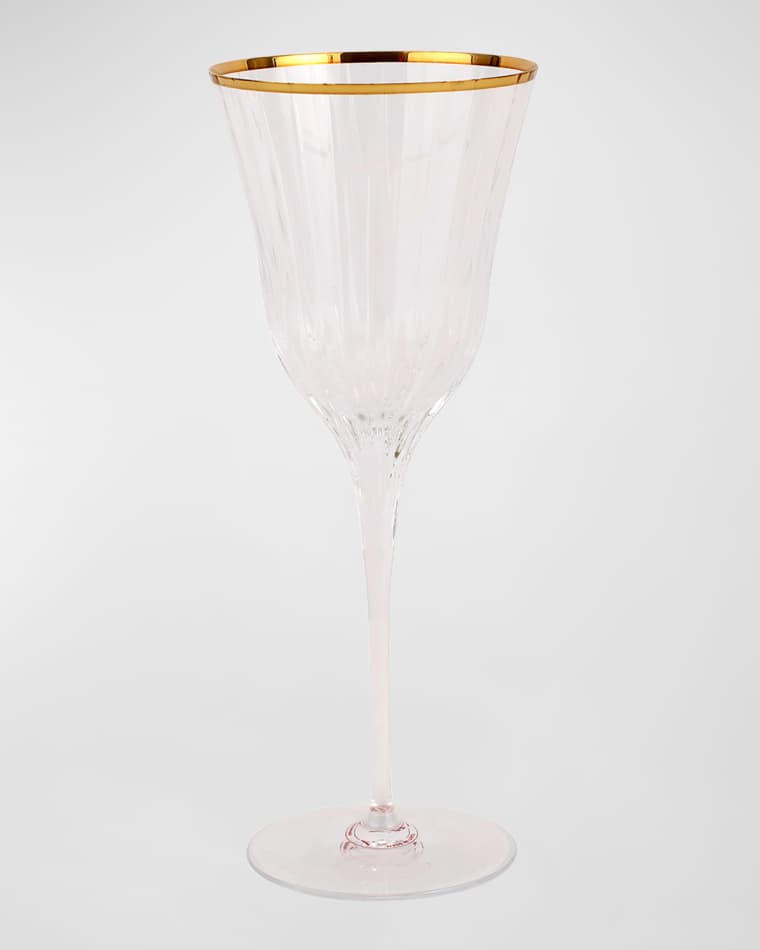 Vietri Natalia Stemmed Wine Glass, 9 oz.