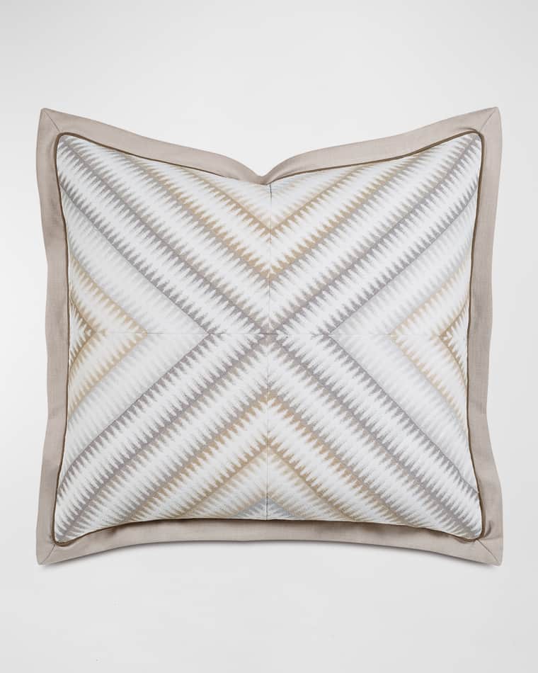 Barclay Butera by Eastern Accents Park City Mitered Euro Sham