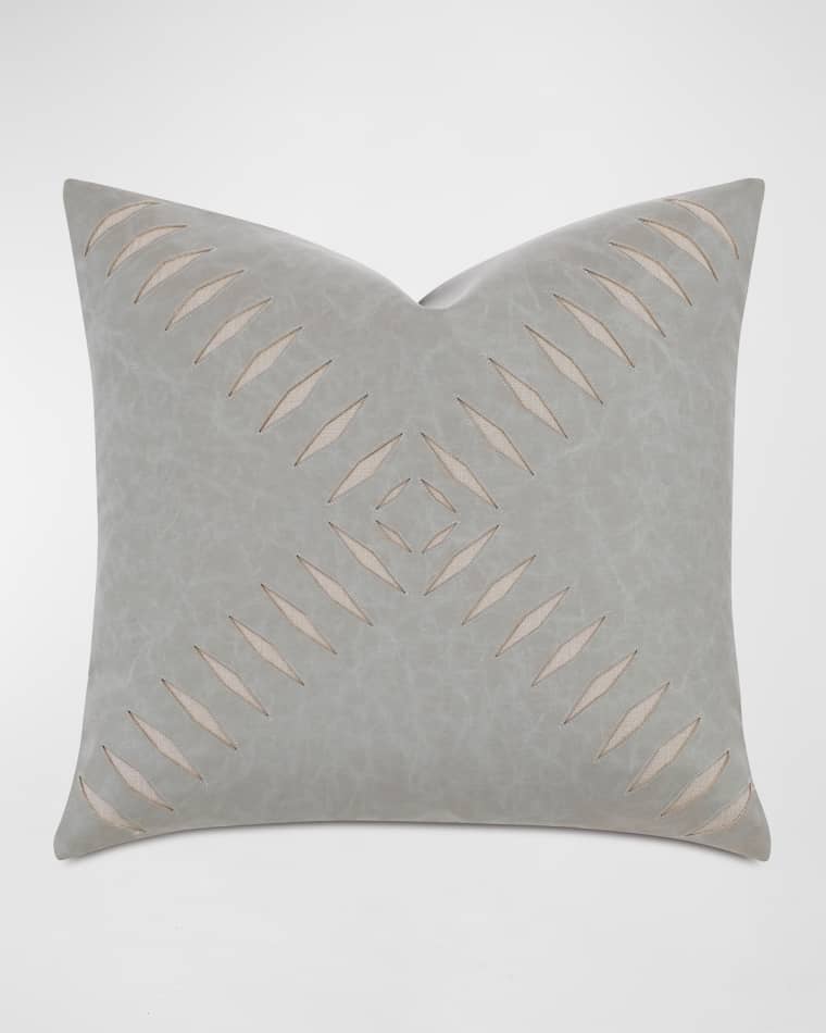 Barclay Butera by Eastern Accents Park City Faux Leather Decorative Pillow