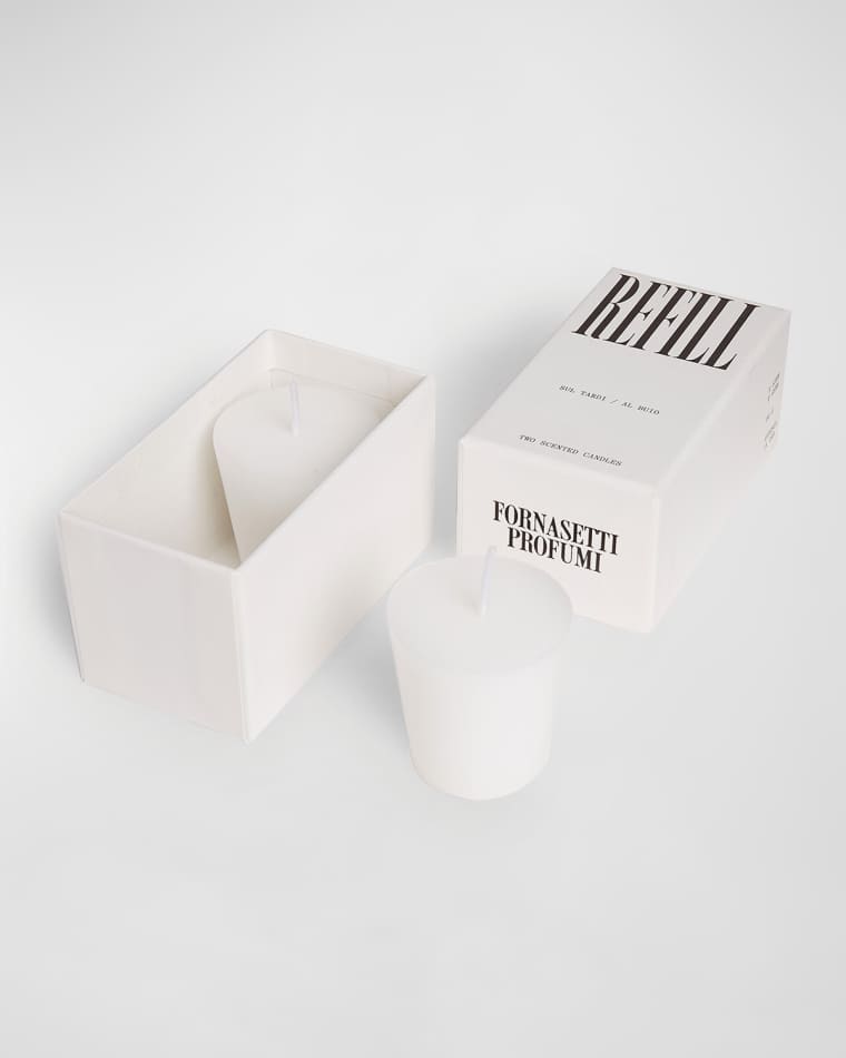 Fornasetti Sul Tardi Candles - Set of 2, 60g