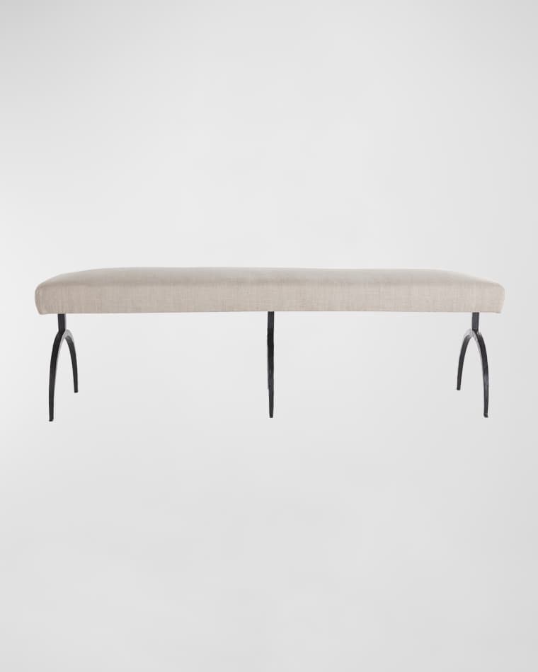 Arteriors Bahati Bench, 60"