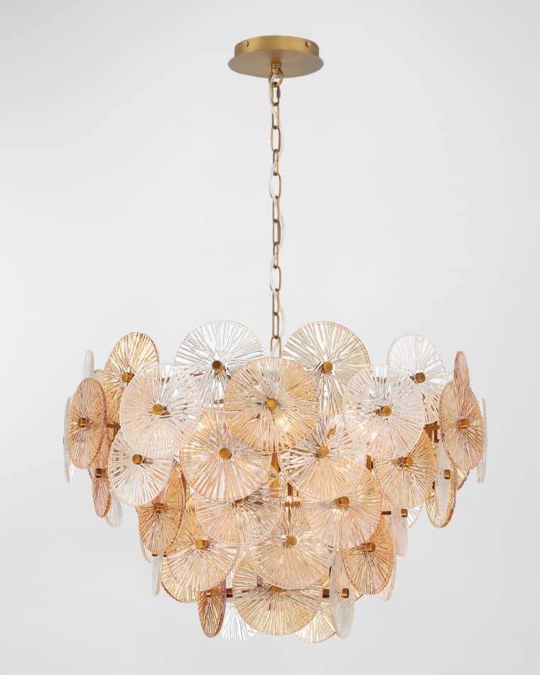 Eurofase Sue-Ann 12-Light Chandelier, 30"