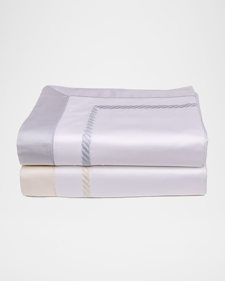 Bovi Fine Linens Simone Sheet Set, TWIN