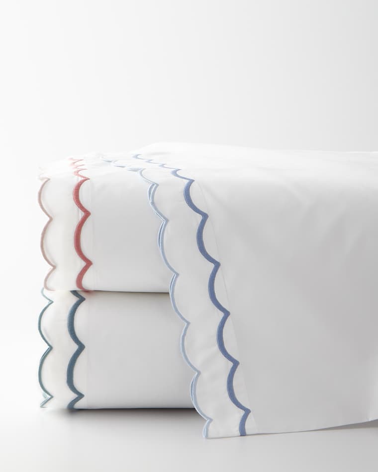 Matouk India Flat Sheet, TWIN Twin Sierra 350 Thread Count Fitted Sheet