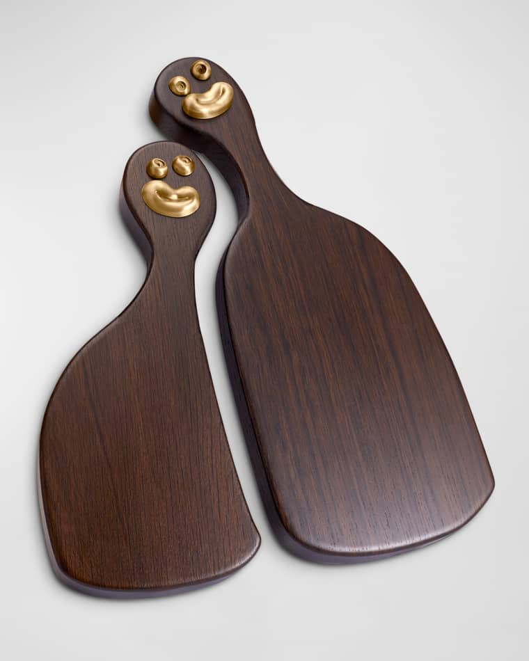 L'Objet Haas Cheese Louise Nested Cheeseboards, Set of 2