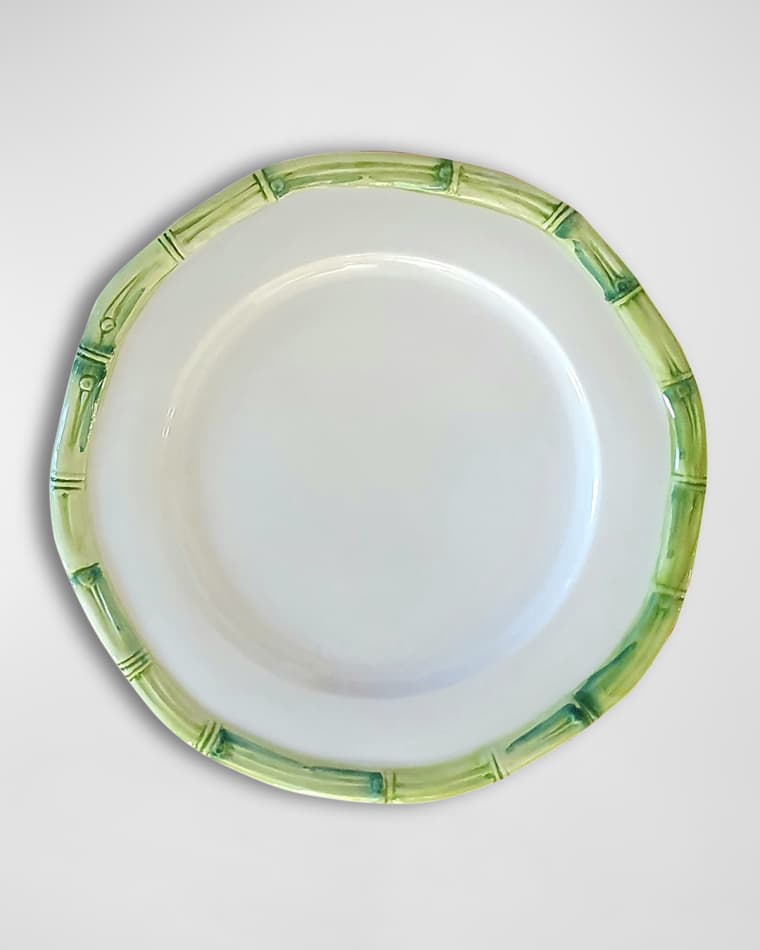 Les Ottomans Bamboo Dinner Plate, Set of 4