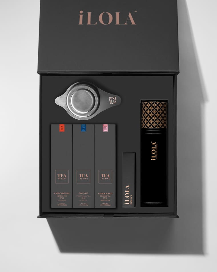 iLOLA Tea Disc Humidor Set, Chocolate Collection
