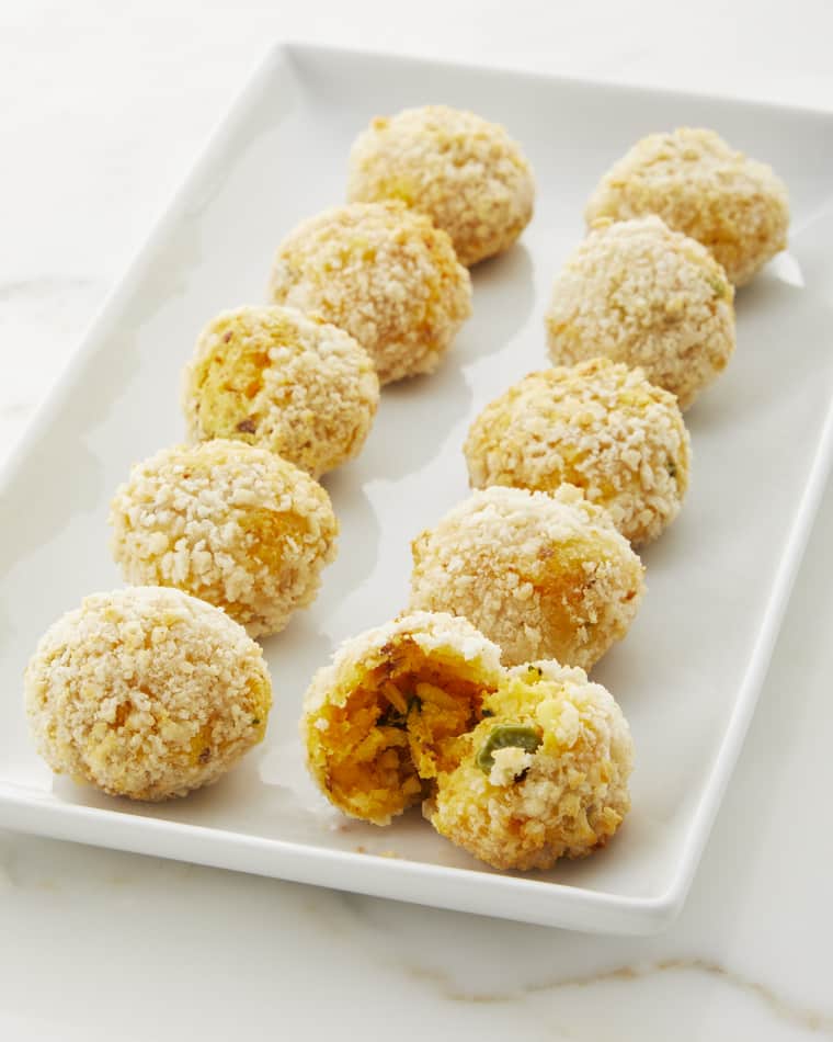 The Cajun Turkey Co 10-Piece Breaded Paella Arancini Bites