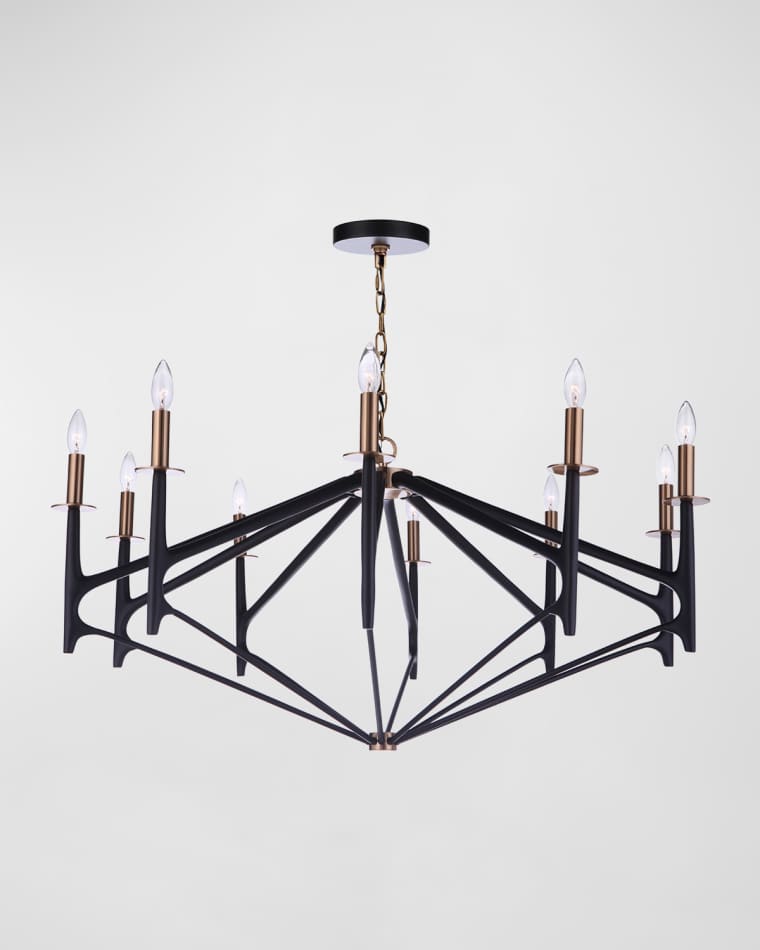 Ellington The Reserve 10 Light Chandelier