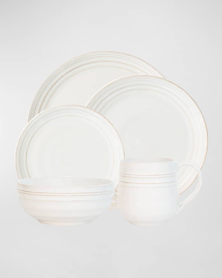 Juliska Bilbao 5pc Place Setting - Whitewash