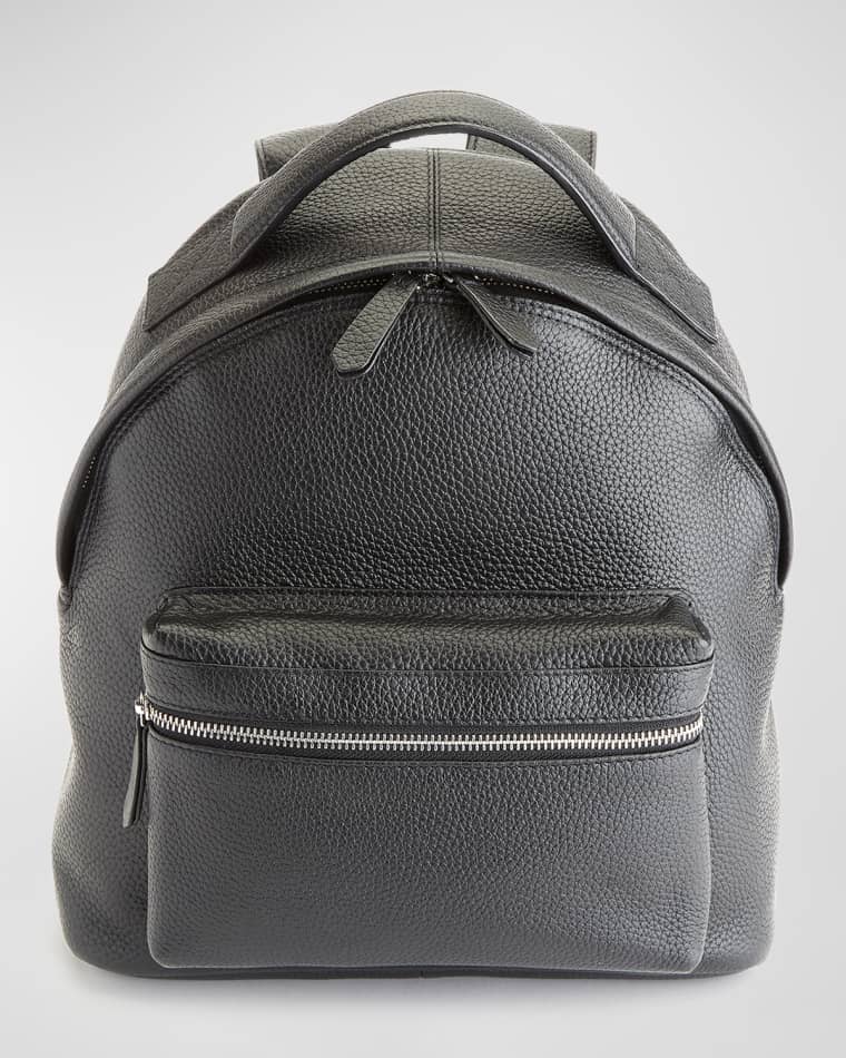 ROYCE New York Personalized Leather Travel Backpack