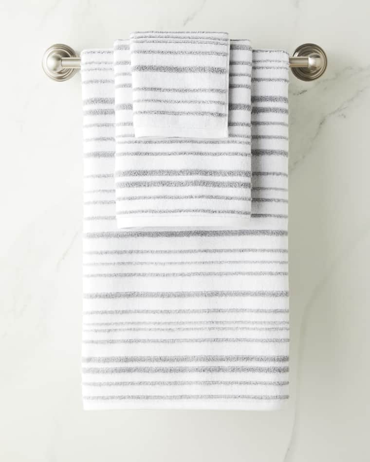 Kassatex Hudson Stripe Bath Towel