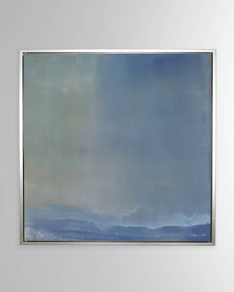 Benson-Cobb Studios "Blue Wash" Hand-Embellished Giclee on Canvas Wall Art by Carol-Benson Cobb