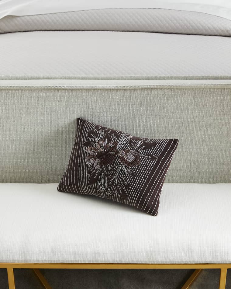 Ralph Lauren Home Barkin Embellished Decorative Pillow, 12" x 16"