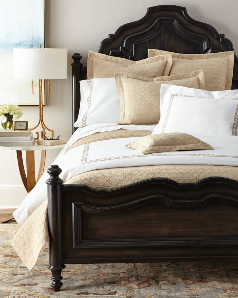 Sferra Marcus Twin Cane Matelasse Coverlet