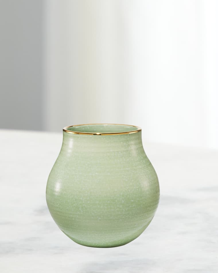 AERIN Romina Large Vase, Sage