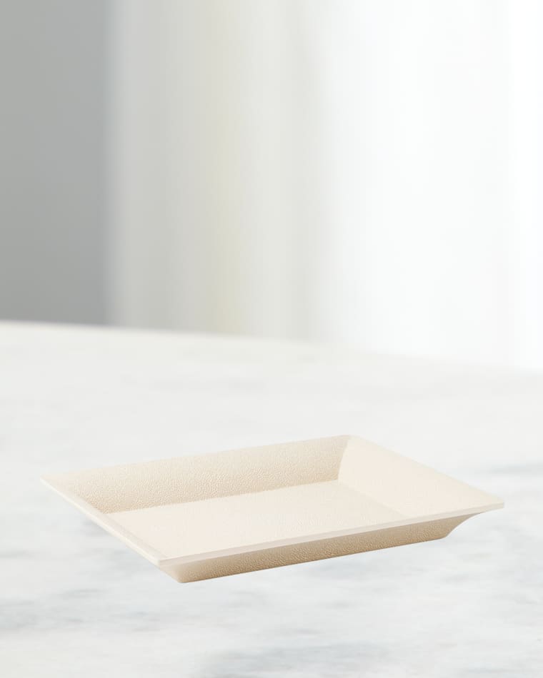 AERIN Faux Shagreen Small Tray