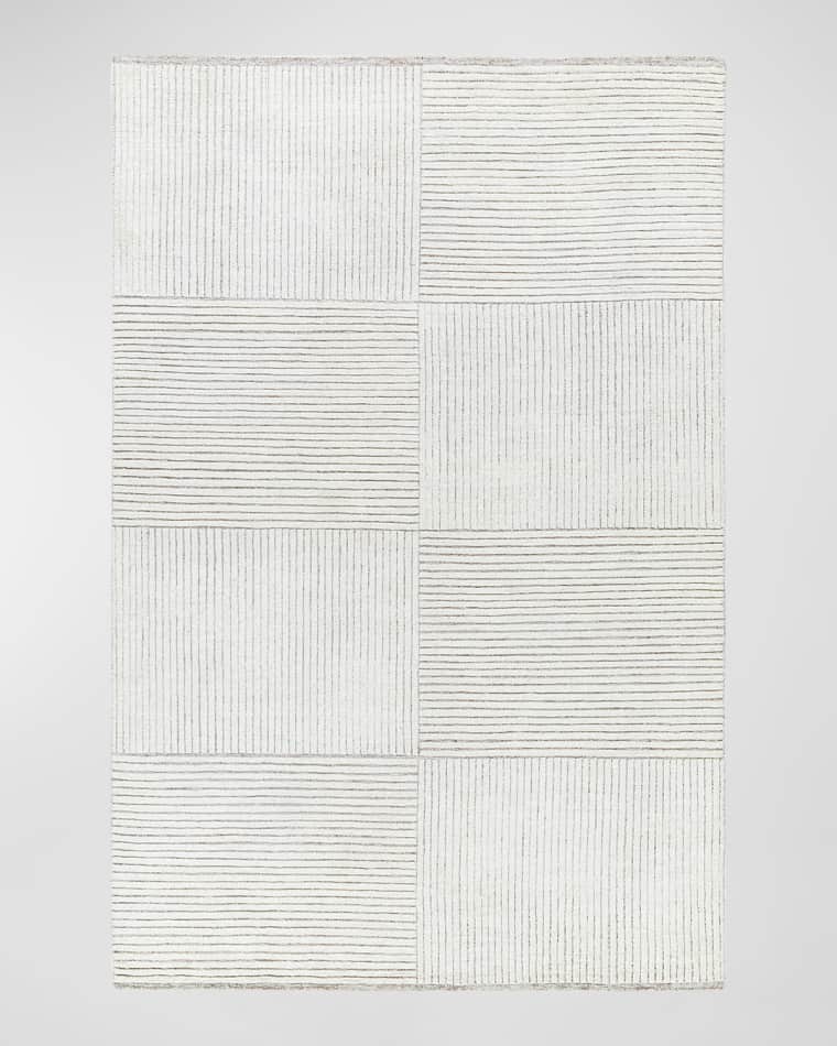 Surya Rugs Libertee Hand-Knotted Rug, 6' x 9'