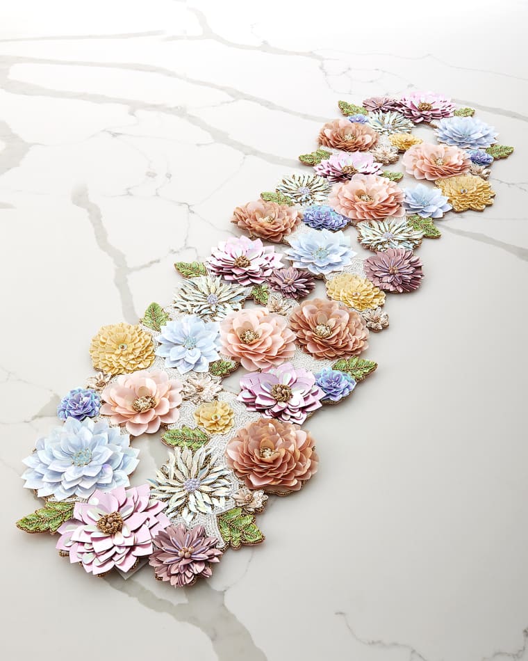 Kim Seybert Dahlia Table Runner