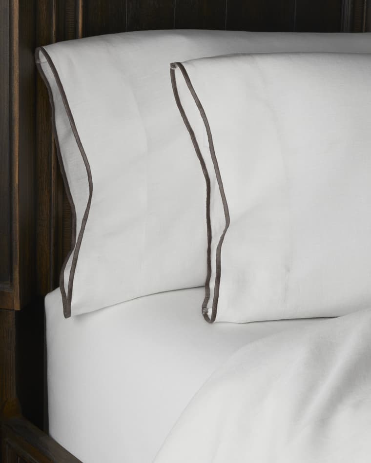 Amity Home Tyne Linen Pillowcase Pair, King