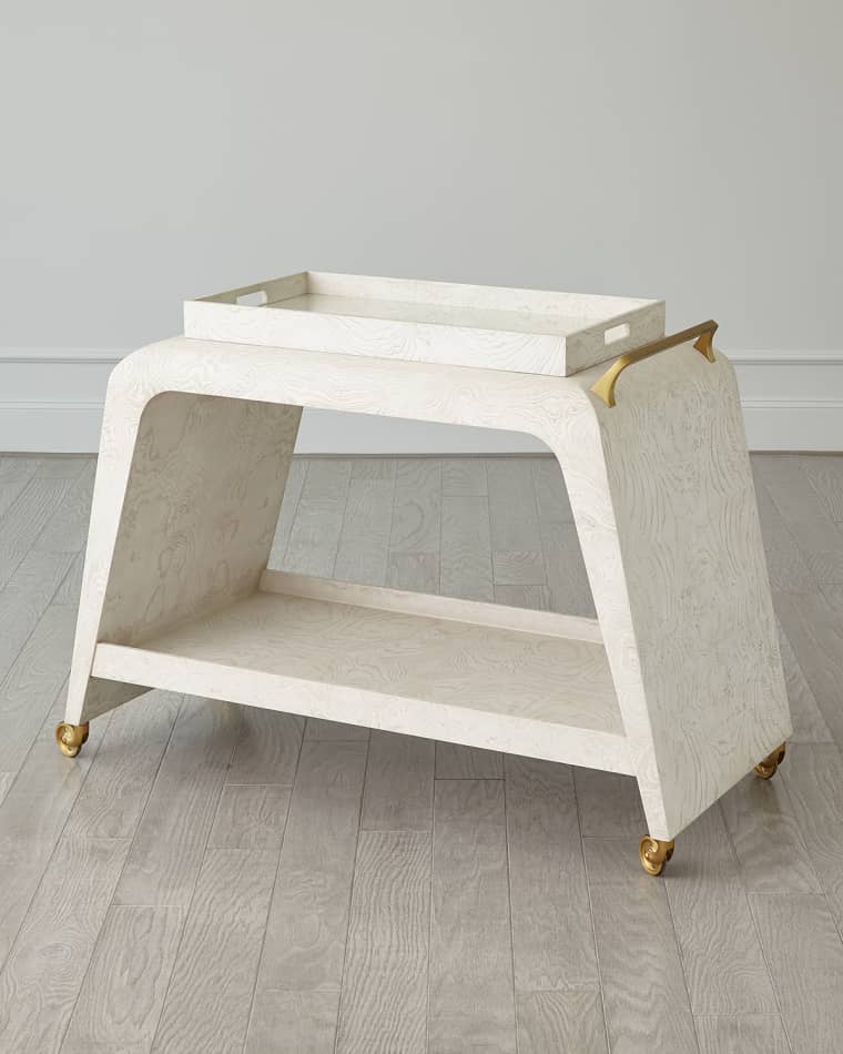 Ashley Childers for Global Views Baxter Bar Cart