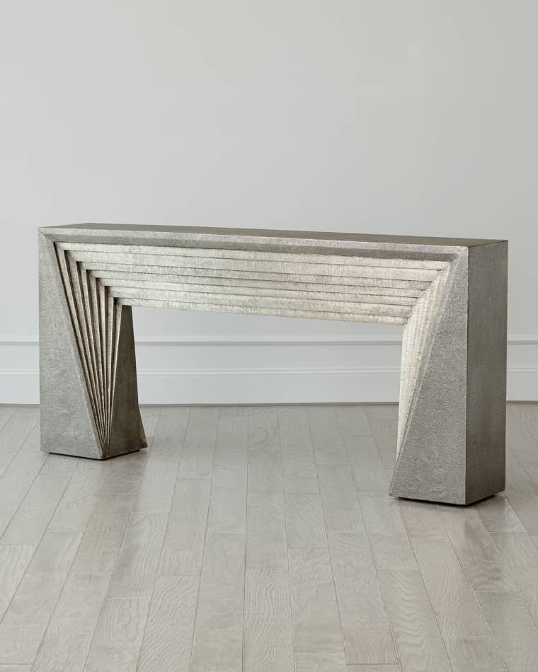 Global Views Marisol Deco Console Table