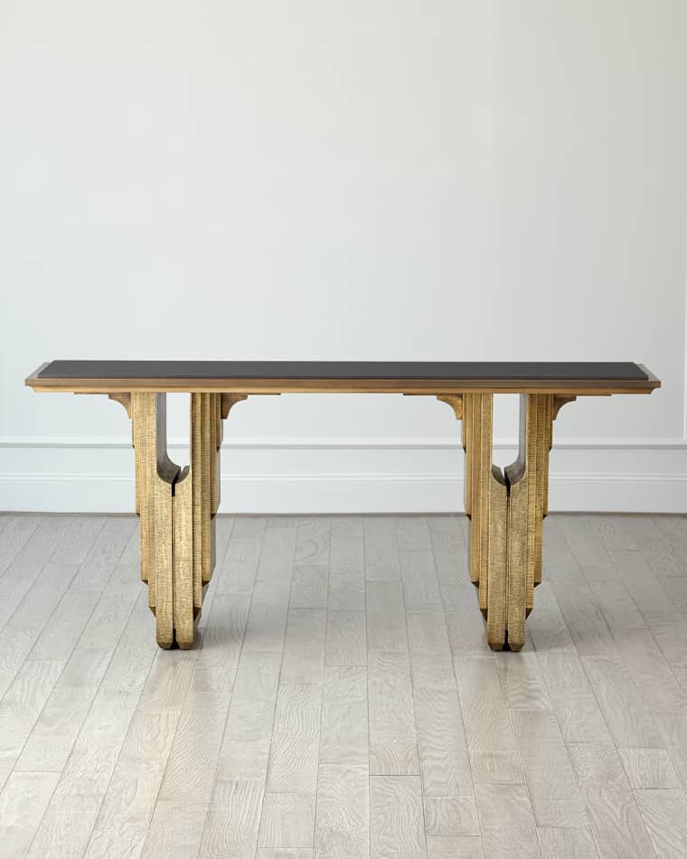 Global Views Charlotte Deco Console Table